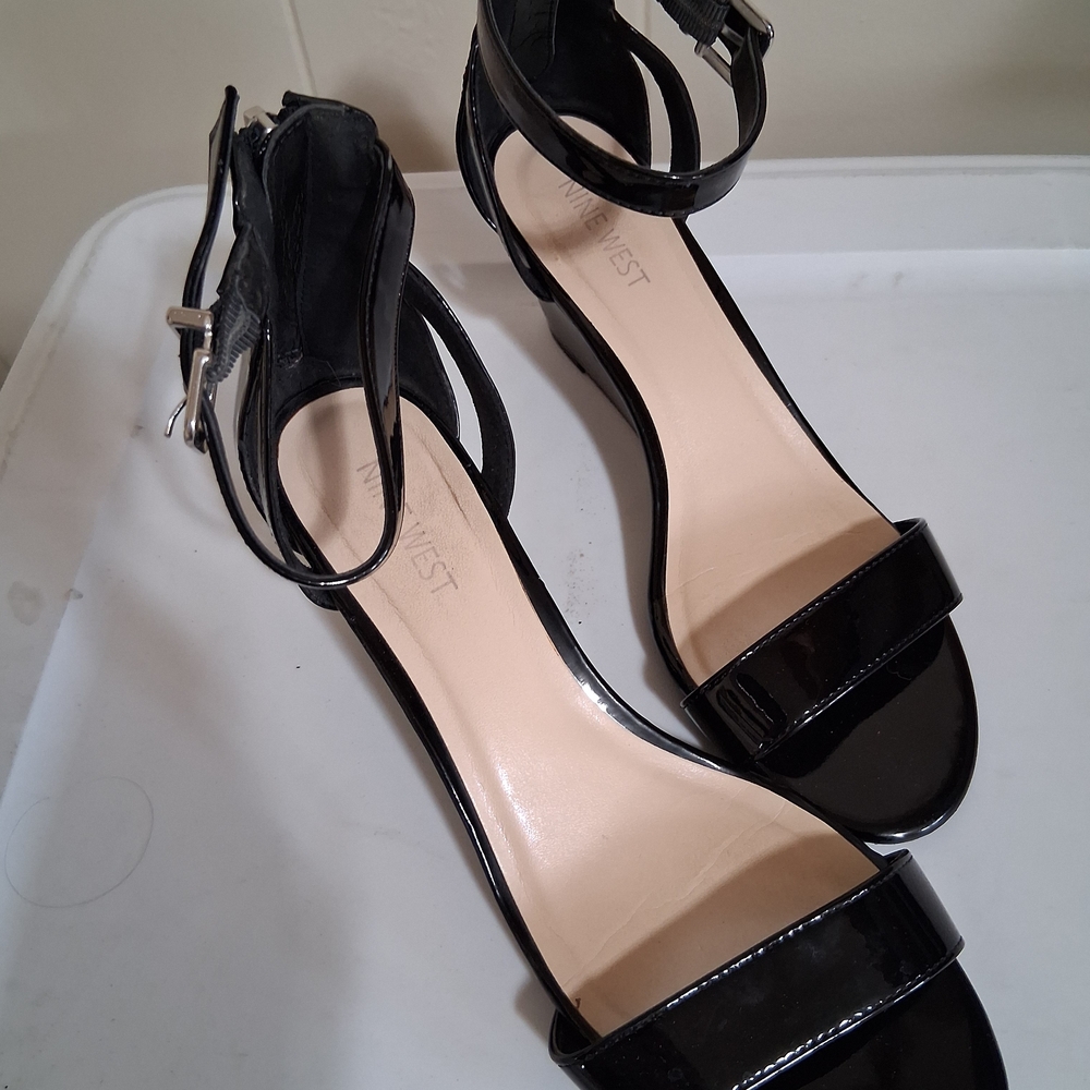 Nine West Black Women's Sandals